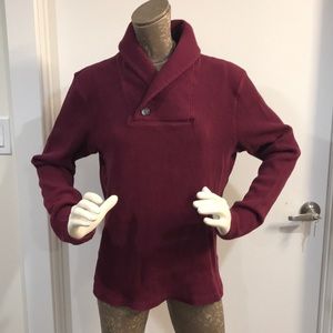 Michael Kors Waffle Shawl Sweater